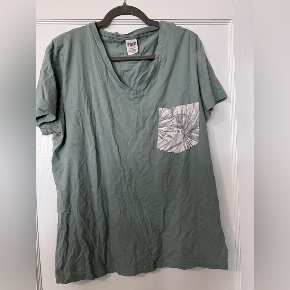 Victoria’s Secret pink T-shirt